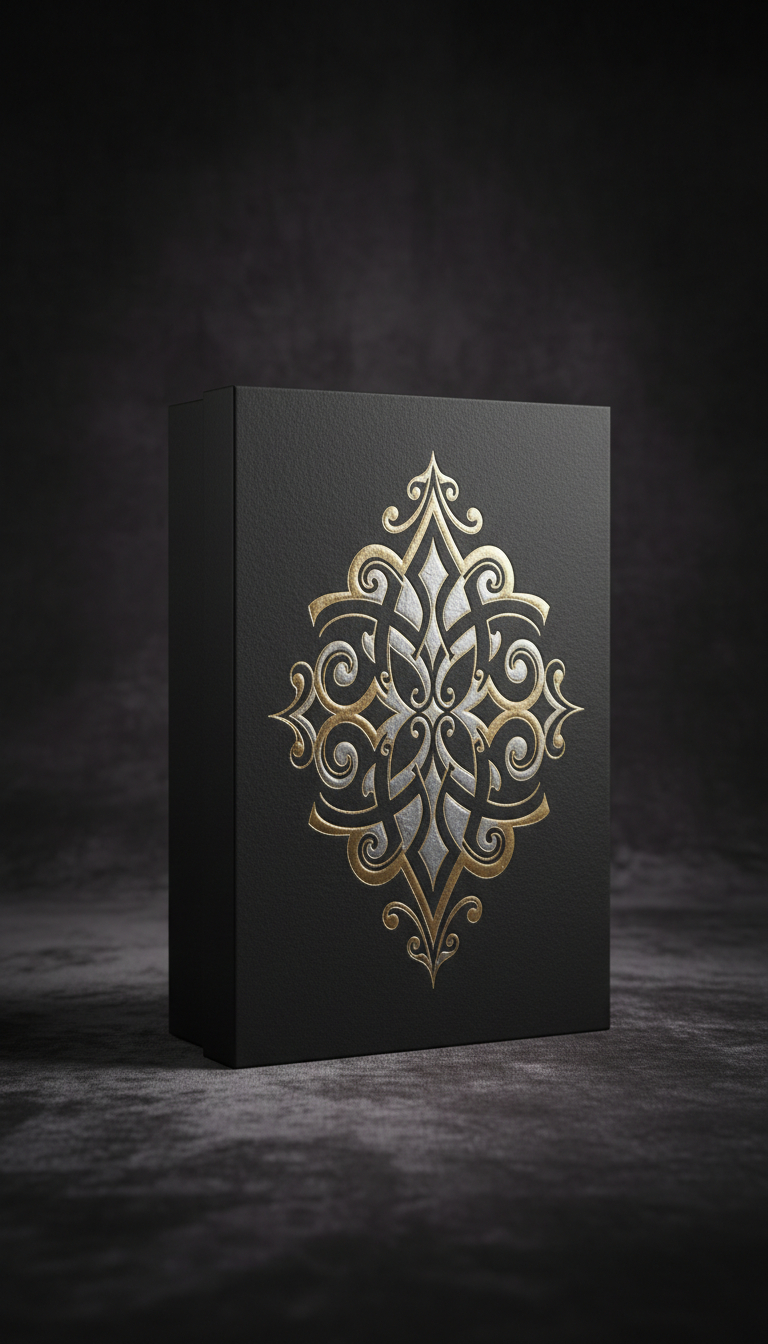 Display box rilievo foil da collezione